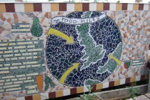 Food Miles mosaic in Whitehawk 2006